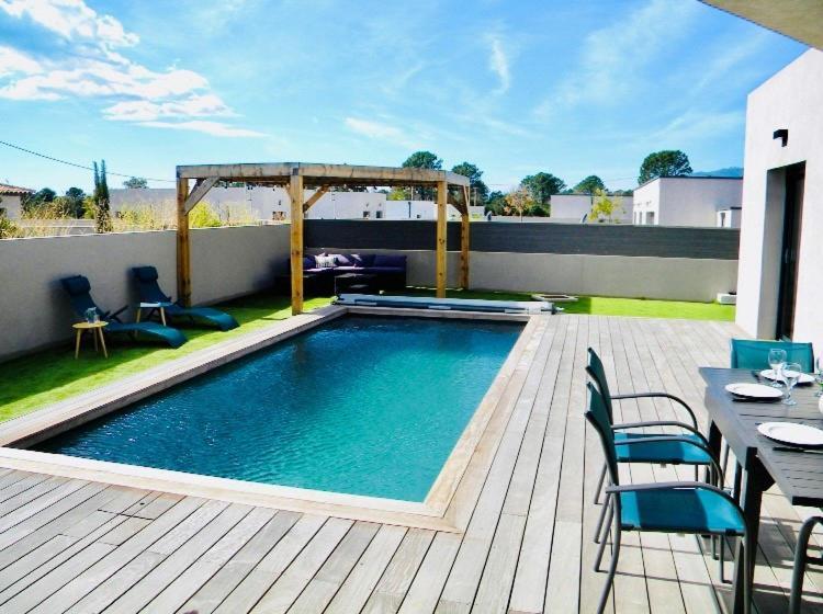 Villa Le Corail Rouge Corse Lecci Exterior photo